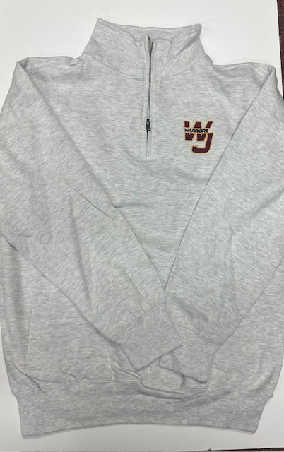 WJ MV Sport Ash Grey 1/4 Zip