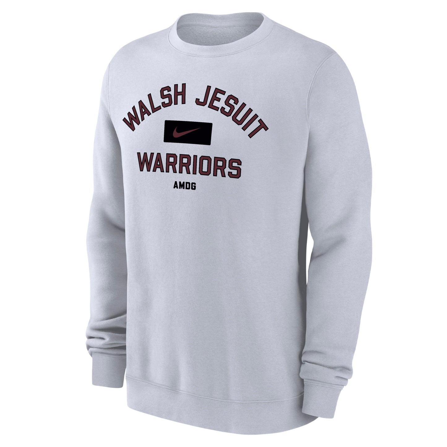 Walsh Jesuit AMDG Nike Club Fleece Crew