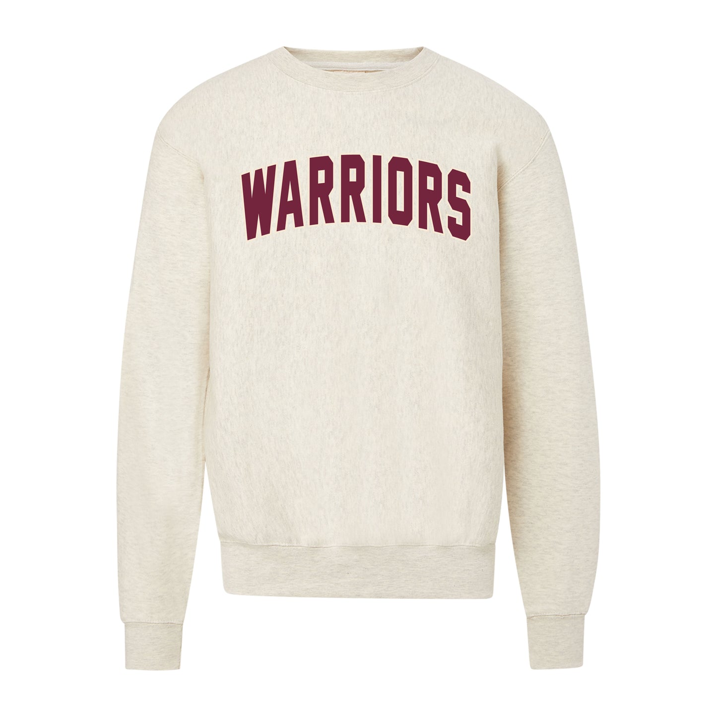 Warriors Applique Pro Weave Crewneck