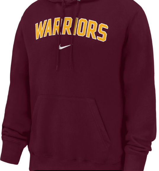 Warriors Nike Club Fleece Crewneck