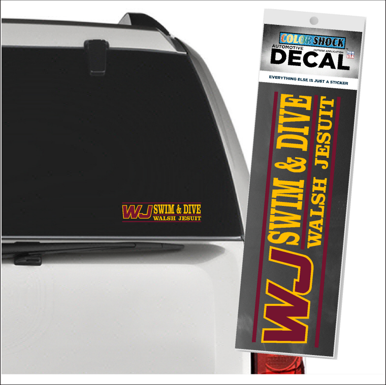 Walsh Jesuit Sport Auto Decal
