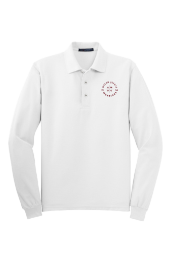 Port Authority Silk Touch Long Sleeve Men's Polo