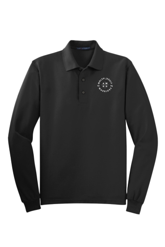 Port Authority Silk Touch Long Sleeve Men's Polo