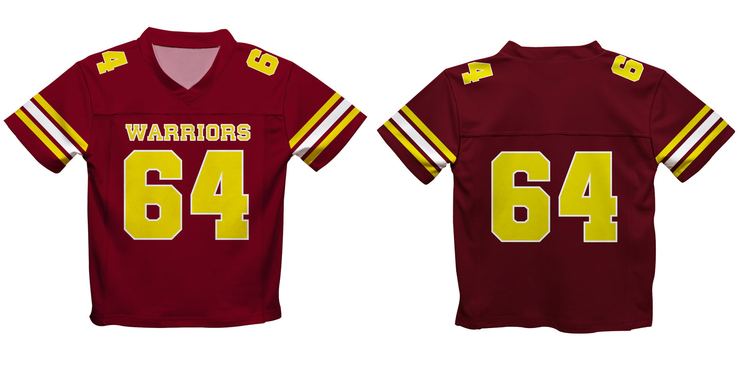 Youth Warriors Football Jersey