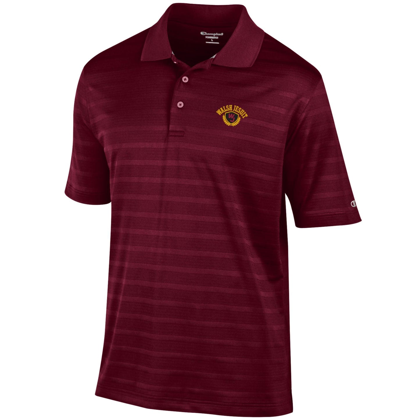 Walsh Jesuit Champion Embroidered Textured Polo