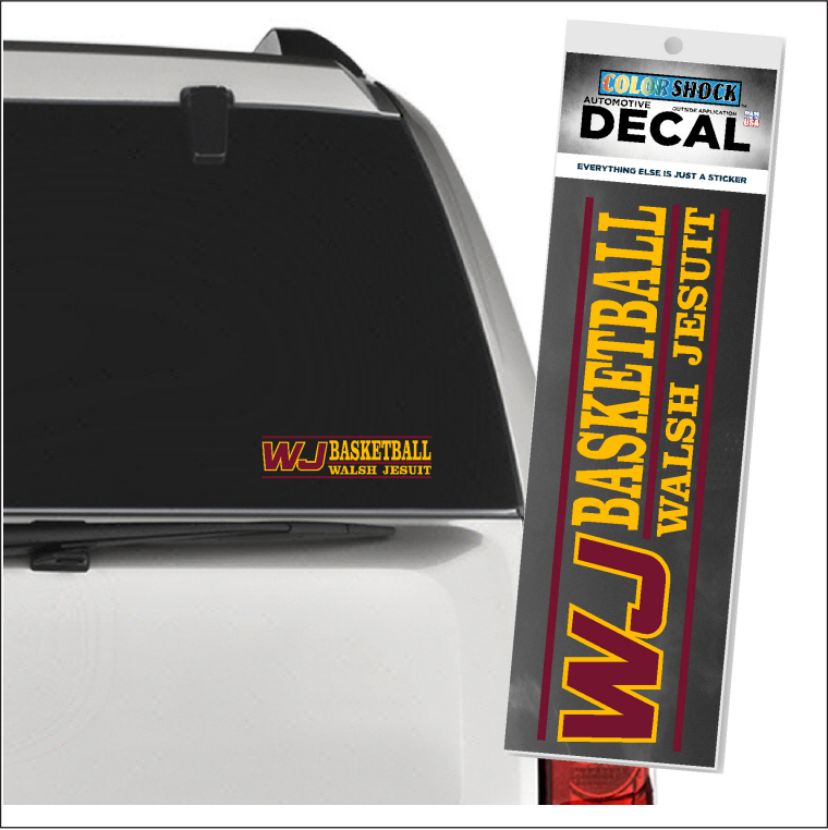 Walsh Jesuit Sport Auto Decal