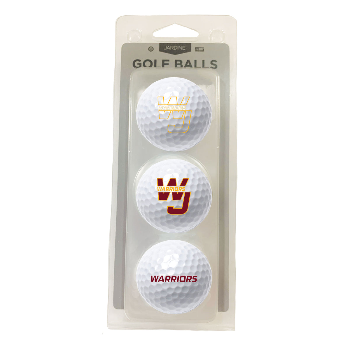 WJ Golf Ball 3pack