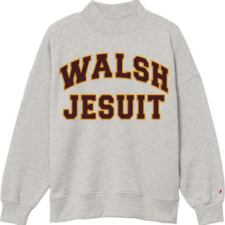Walsh Jesuit Applique League Mockneck