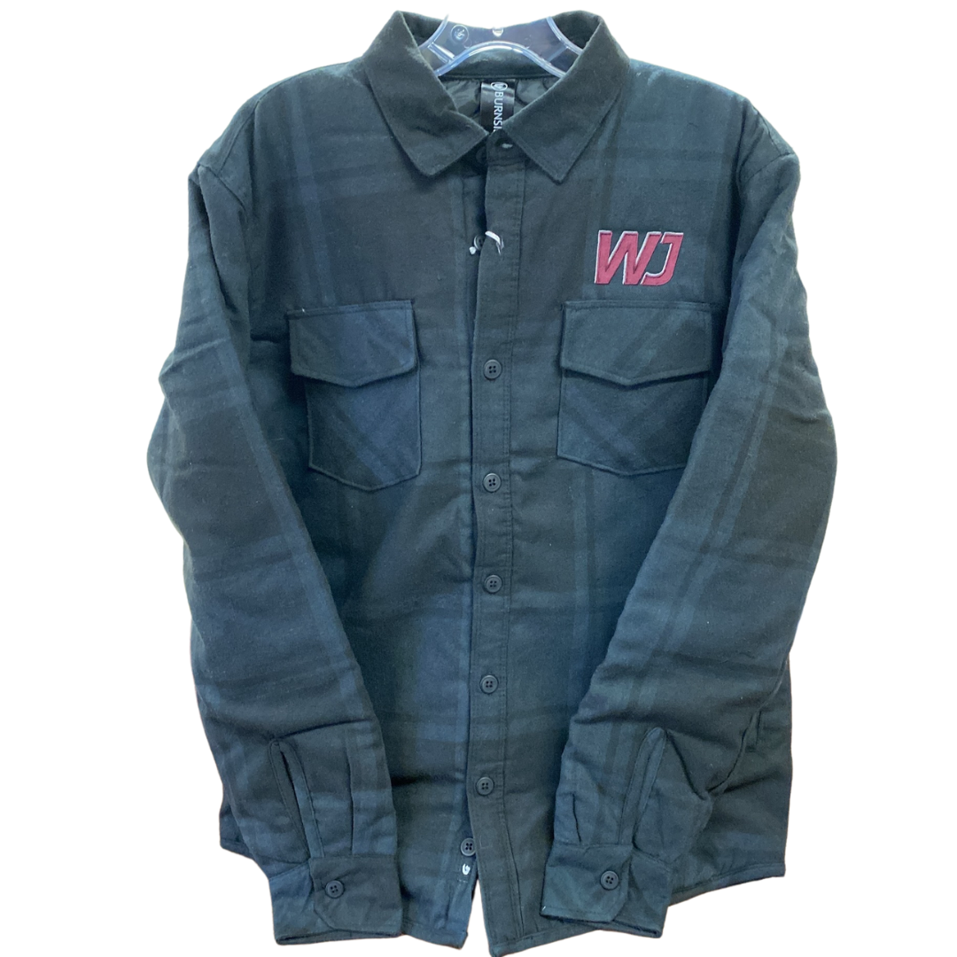 Burnside Adult Quilted Flannel Jacket