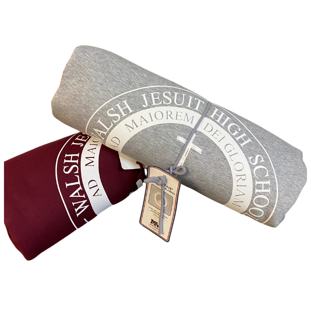 WJ Cross and Crown MV Sport Pro-Weave® Sweatshirt Blanket