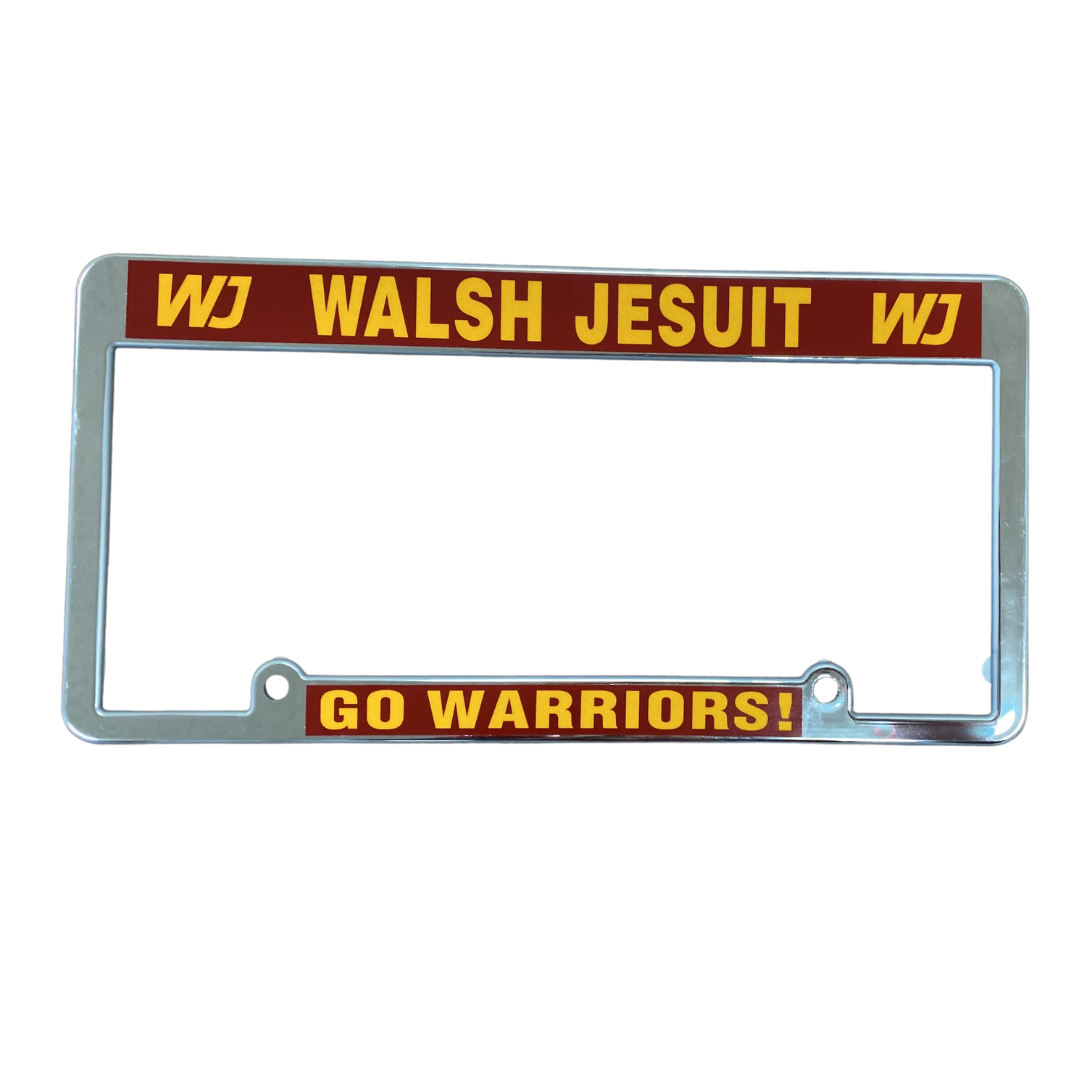 WJ Walsh Jesuit License Plate Frame