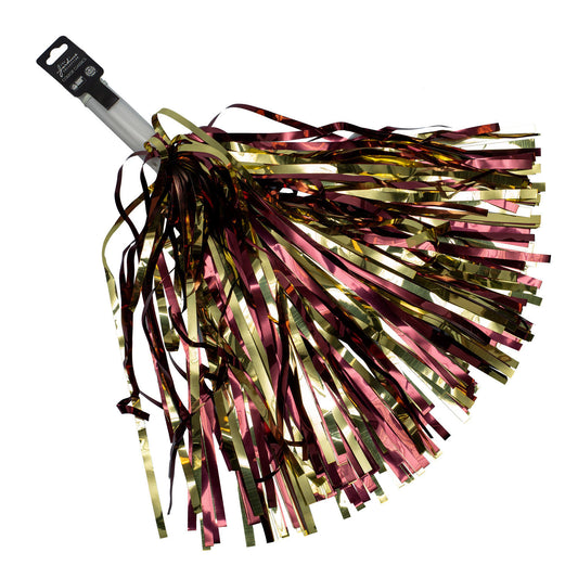 Maroon/Gold Pom Pom