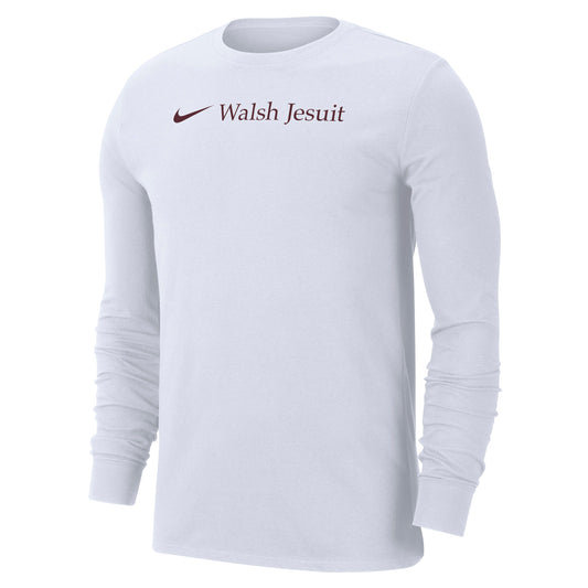 Walsh Jesuit Nike Dri-Fit Cotton LS Tee