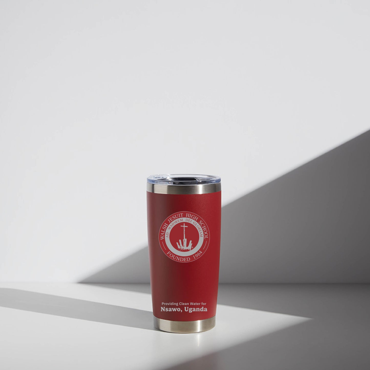 Walsh Jesuit Crest 20oz Stainless Steel Tumbler