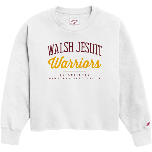 WJ League Reverse Fleece Midi Crewneck