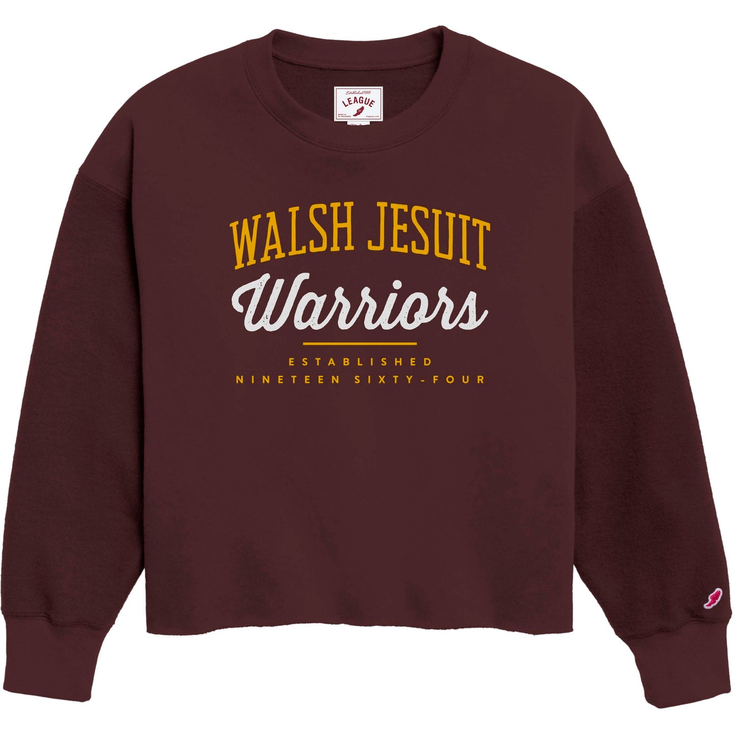 WJ League Reverse Fleece Midi Crewneck