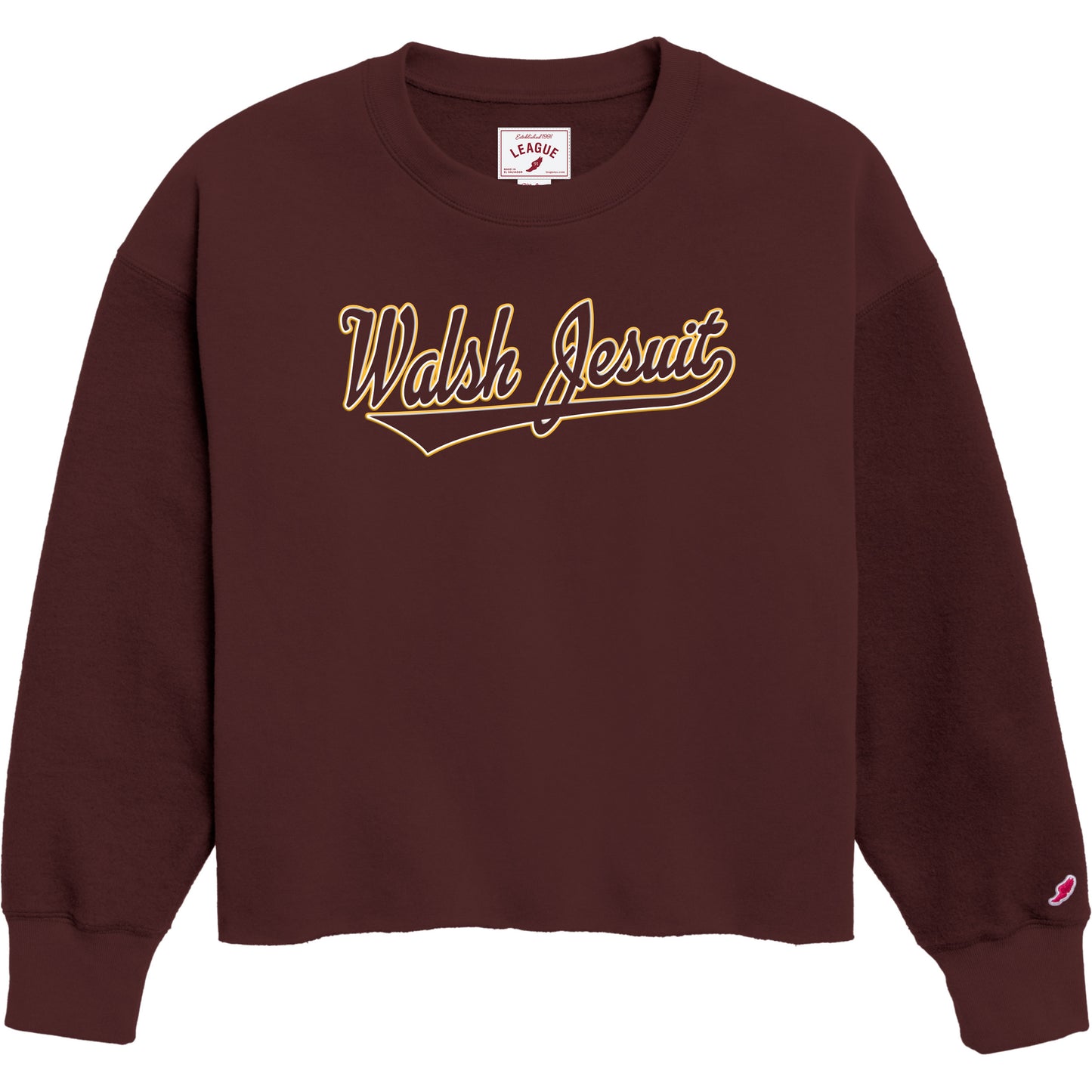 Walsh Jesuit League Ladies Midi Crewneck