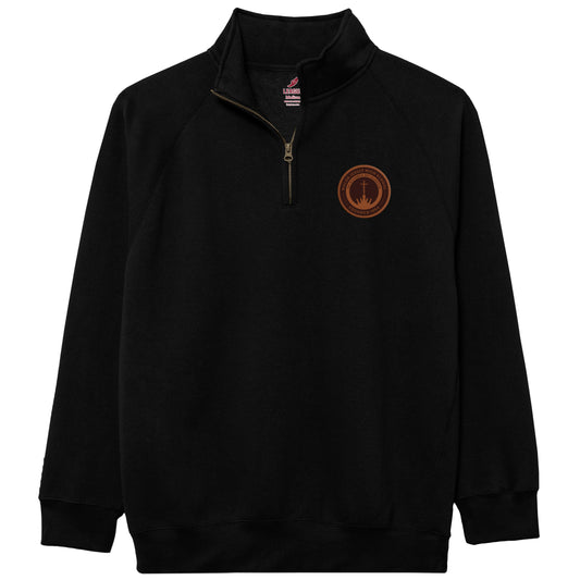 WJ Cross and Crown Seal League Essential 1/4 Zip