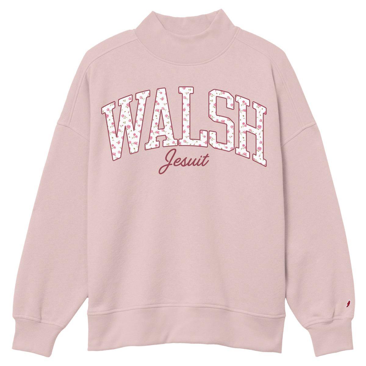 Walsh Floral League Mockneck