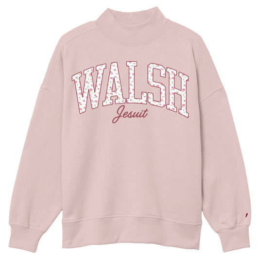 Walsh Floral League Mockneck