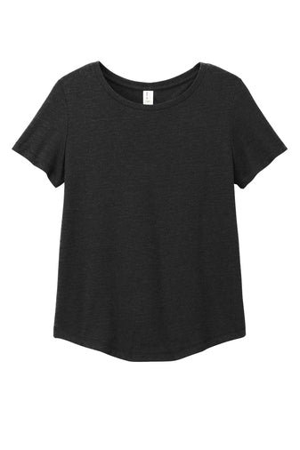 Allmade® Women’s Relaxed Tri-Blend Scoop Neck Tee