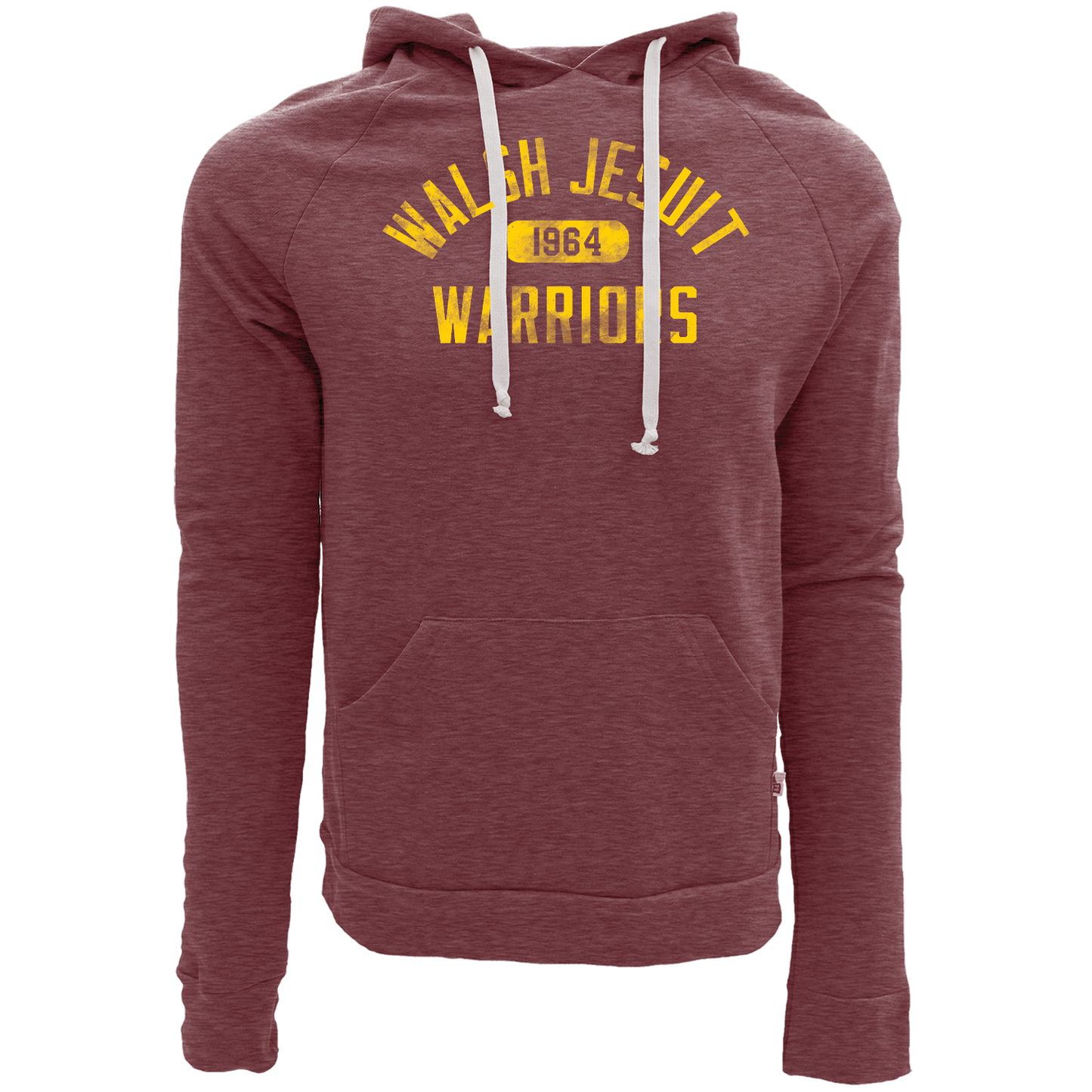 WJ Warriors Blue 84 Tri-Blend Fleece Hood