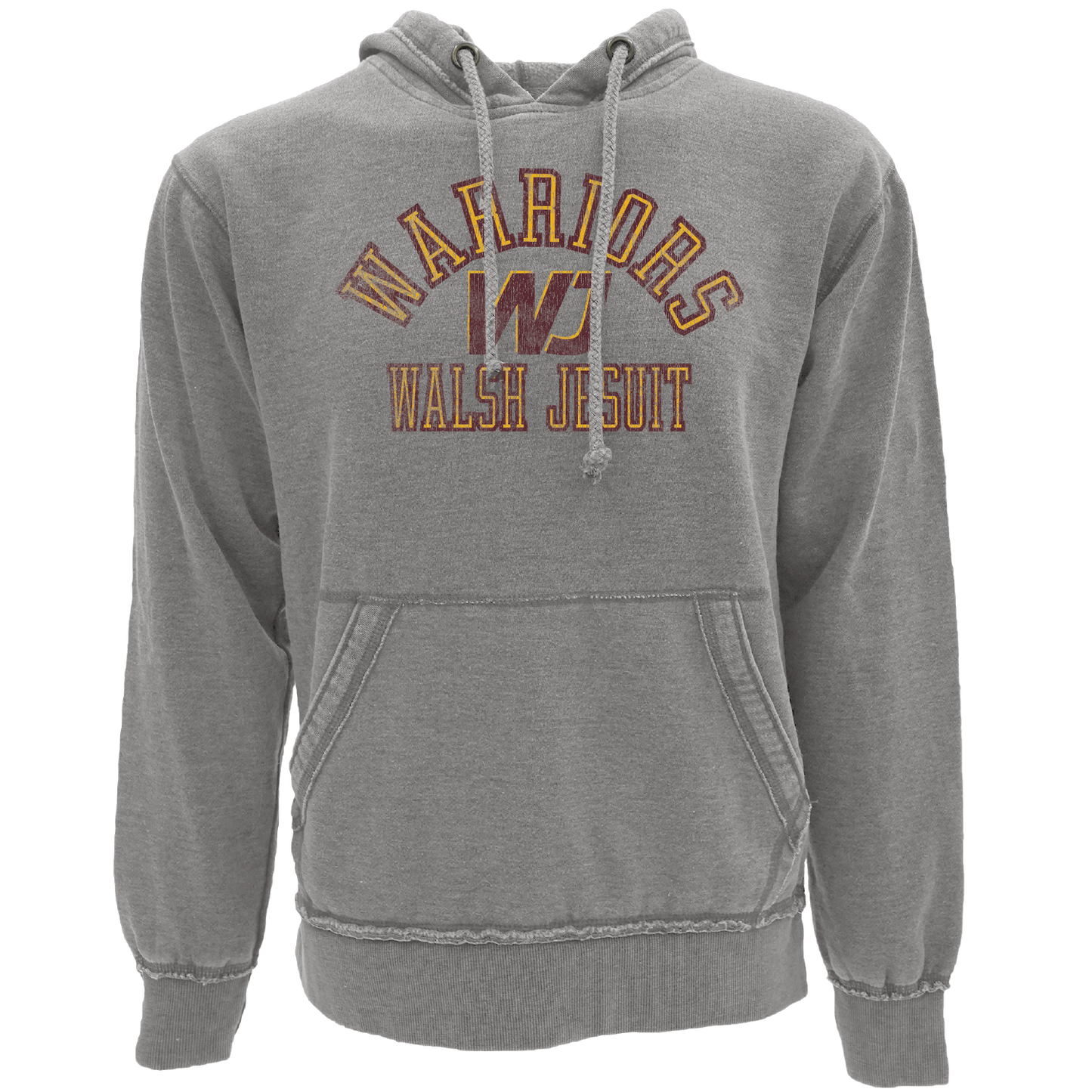 WJ Warriors Burnout Wash Fleece Hood