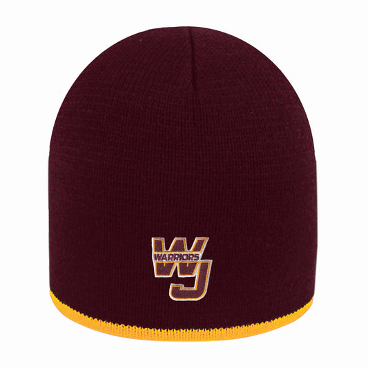 WJ Warriors Bright Stripe Knit Beanie