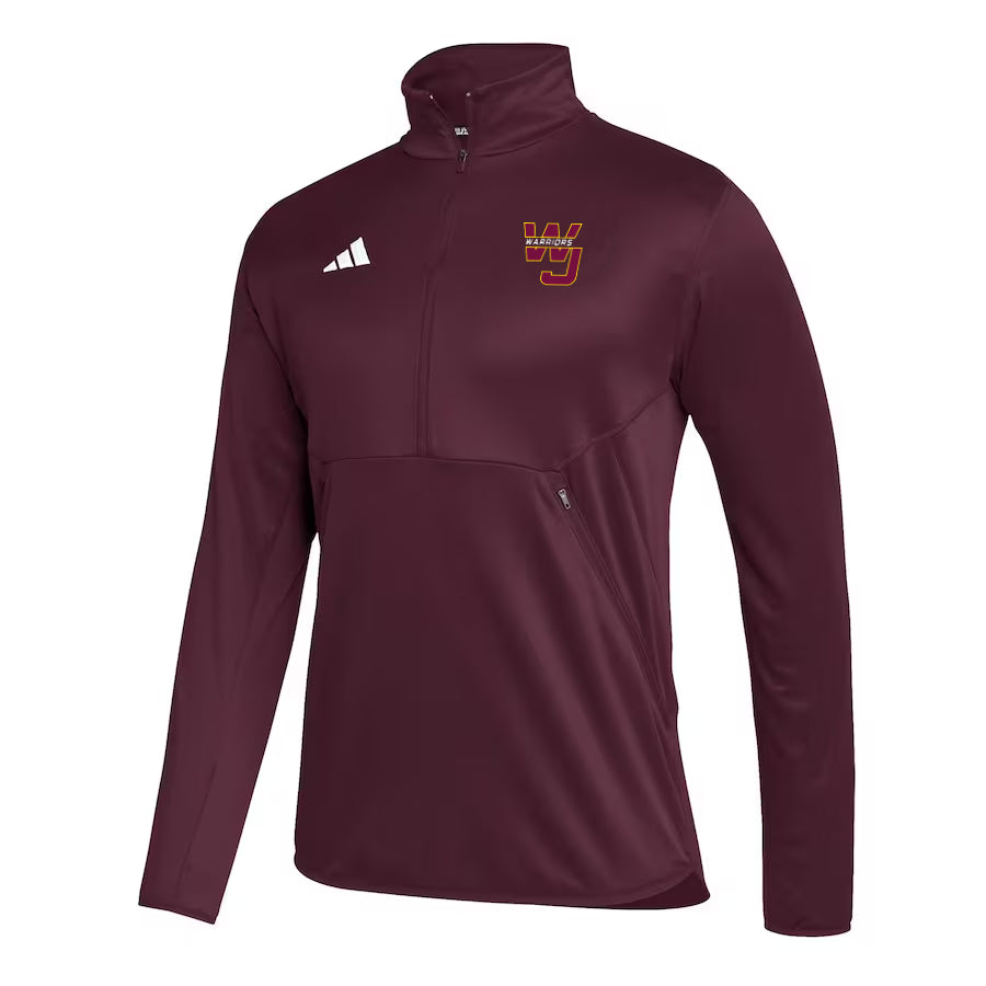 Adidas quarter zip on sale mens