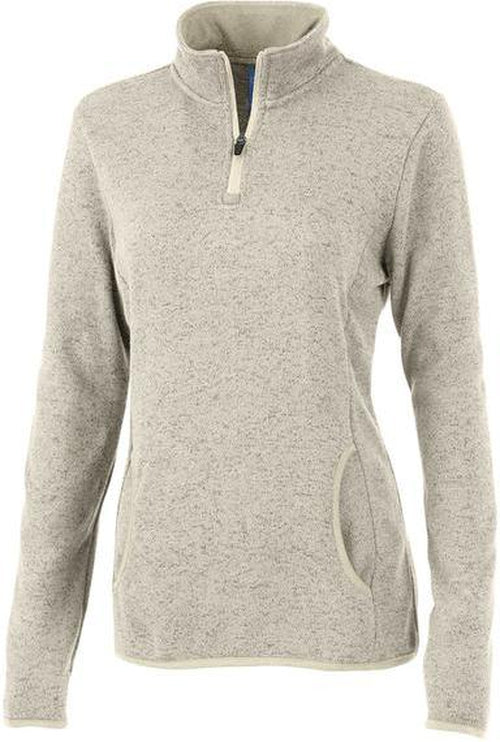 Charles River-Women's Heathered Fleece Pullover