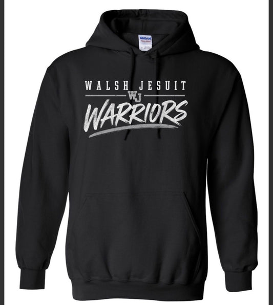 WJ Warriors Black Hoodie