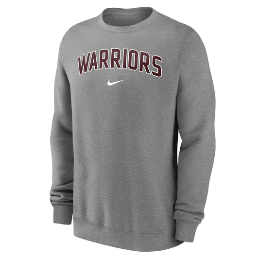 Warriors Nike Club Fleece Crewneck