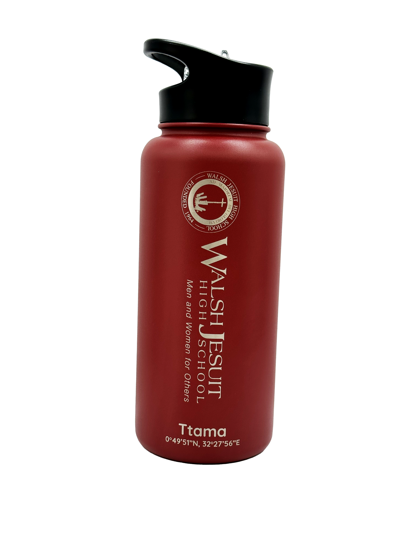 Walsh Jesuit Men and Women for Others Water Bottle