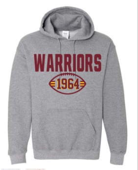 Warrior 1964 Football Hoodie