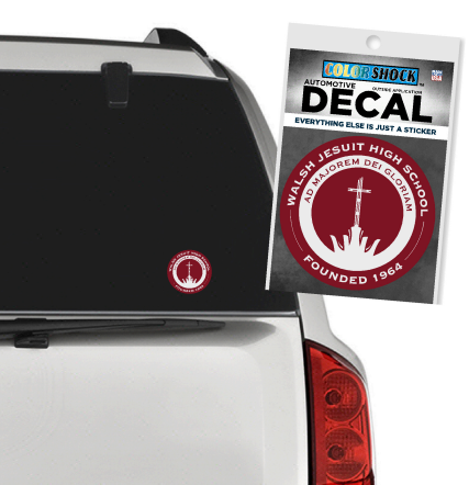 Walsh Jesuit Seal Car Decal