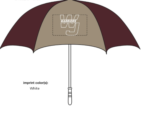 Walsh Jesuit 60" Golf Umbrella