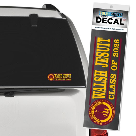 Walsh Jesuit Class and Alumni Auto Decal