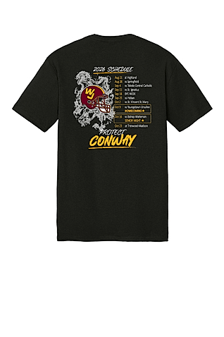 Youth 2026 Football Schedule Tee