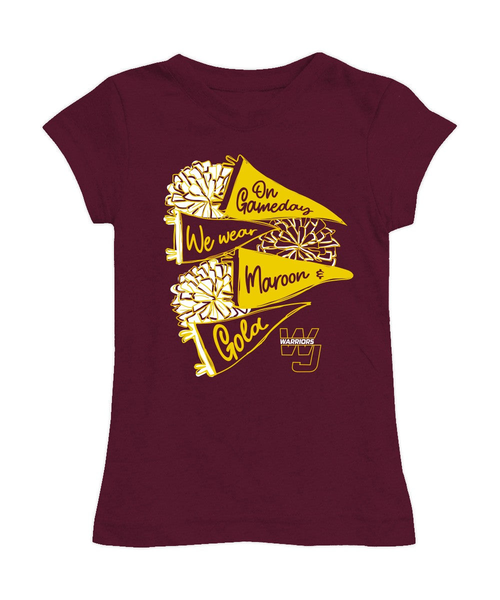 Girls Walsh Jesuit Gameday Fitted Tee