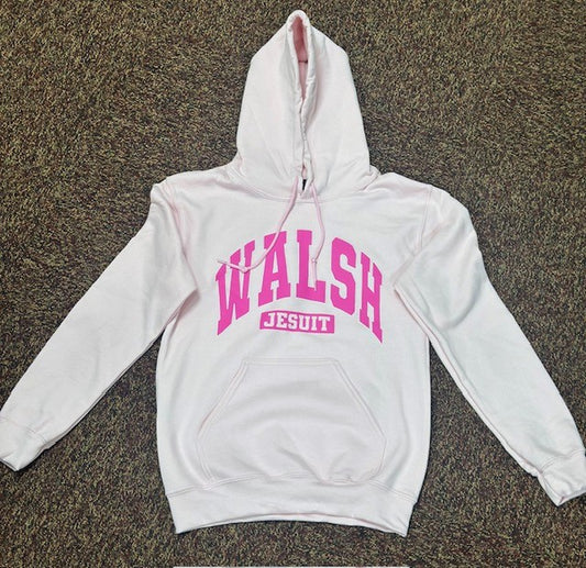Pink Walsh Jesuit Hoodie