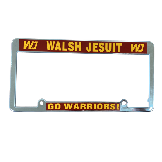 WJ Walsh Jesuit License Plate Frame