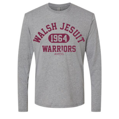 Walsh Jesuit Next Level TriBlend Long Sleeve Crew